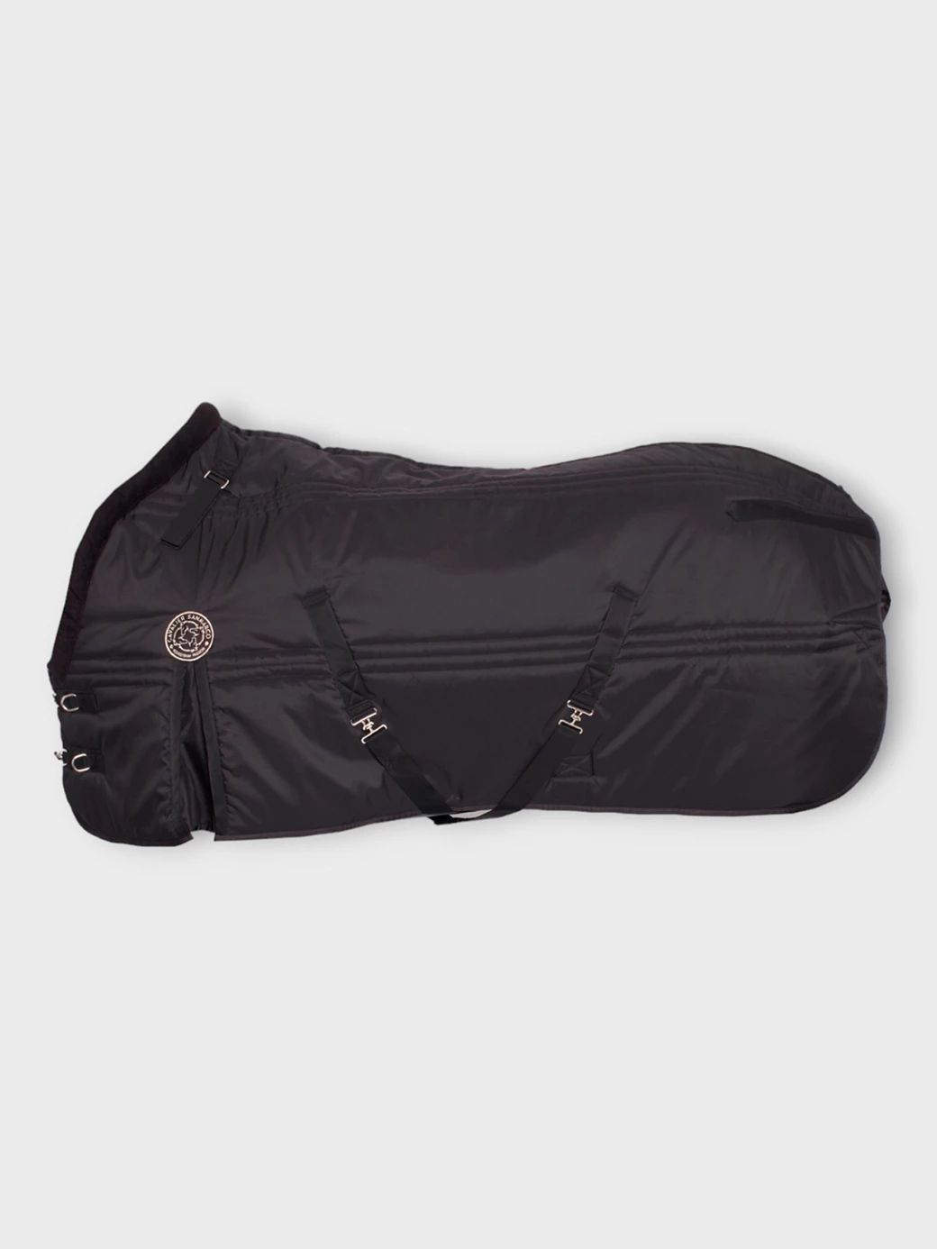 ALASKA-P BLACK WINTER STABLE RUG