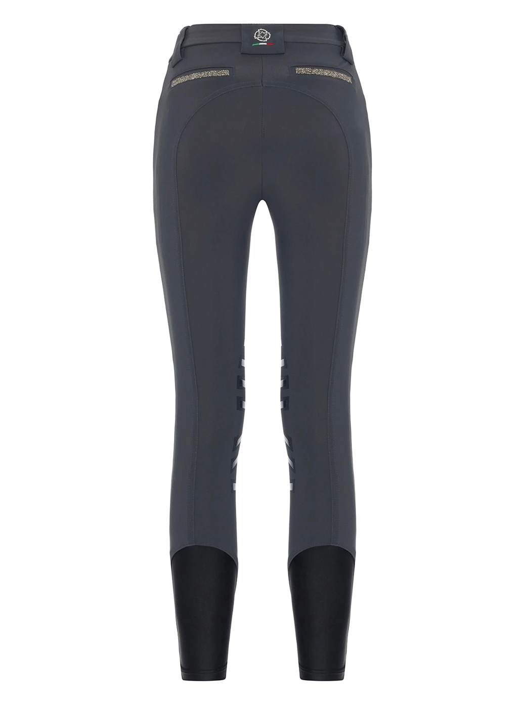 ALEA DARK GRAY WOMEN'S KNEE GRIP PRO BREECHES