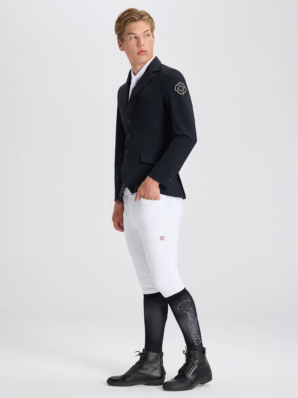 AREZZO BLACK MEN'S PRO COMPETITION JACKET 