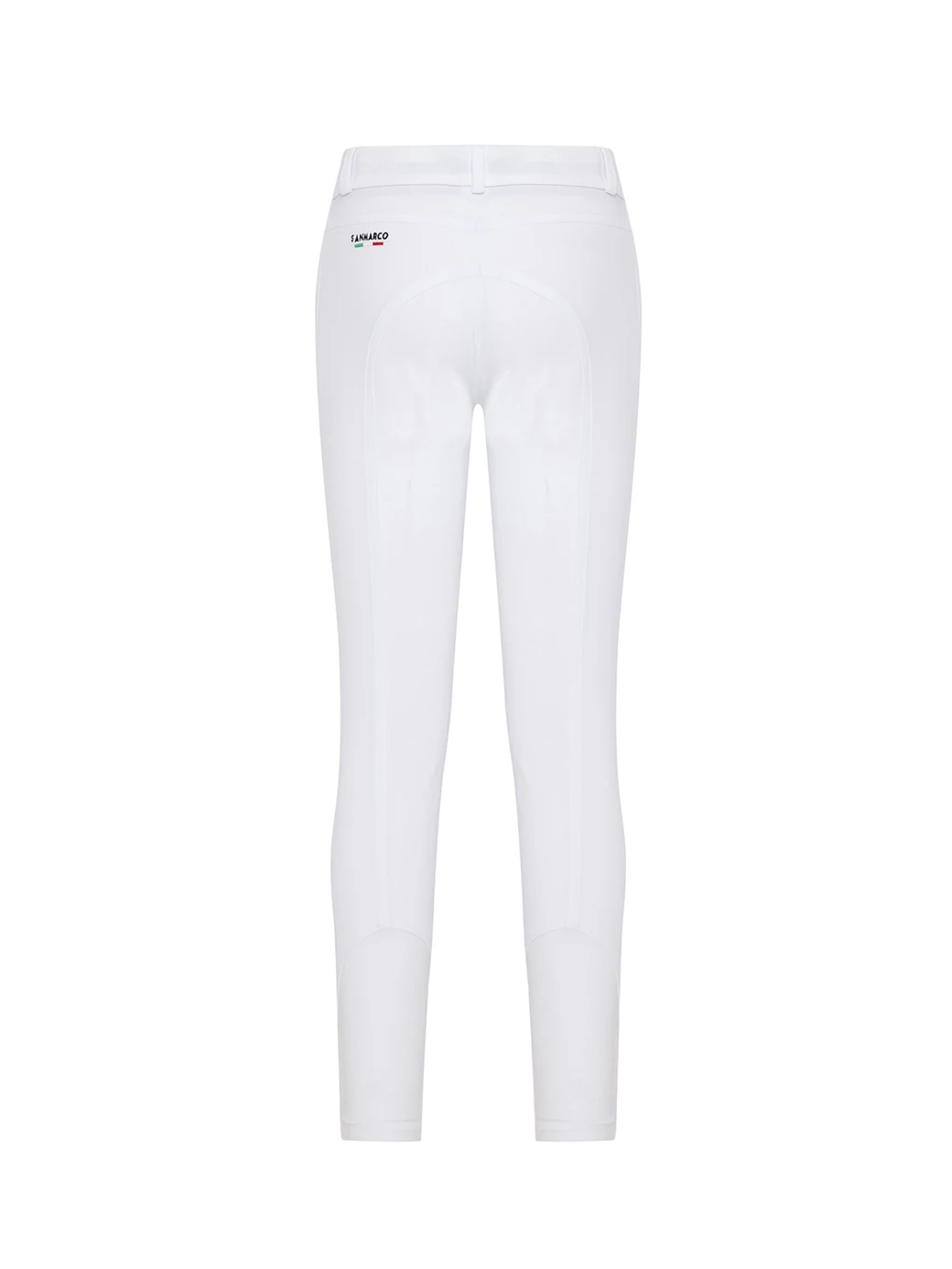 ATLANTIS-W WHITE KID'S UNISEX KNEE GRIP PRO WINTER BREECHES