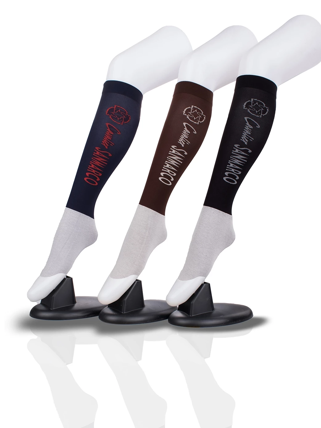 CAPRI-3XB 3 PACK BUNDLE/SET #2 SUMMER RIDING SOCKS 
3 PACK BUNDLE