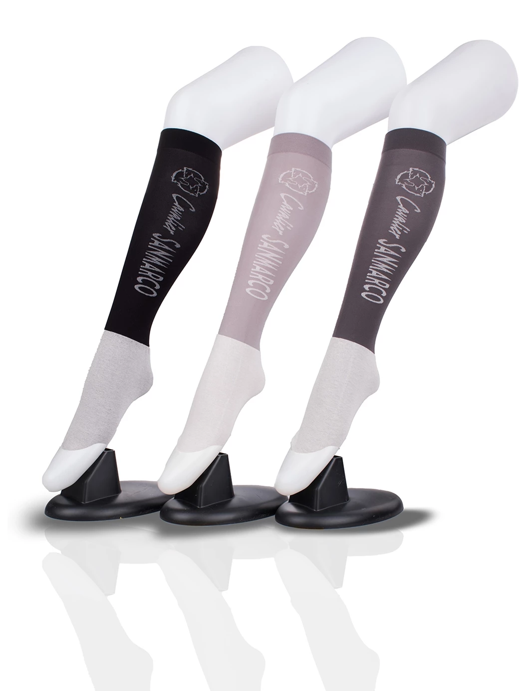 CAPRI-3XB 3 PACK BUNDLE/SET #6 SUMMER RIDING SOCKS 
3 PACK BUNDLE