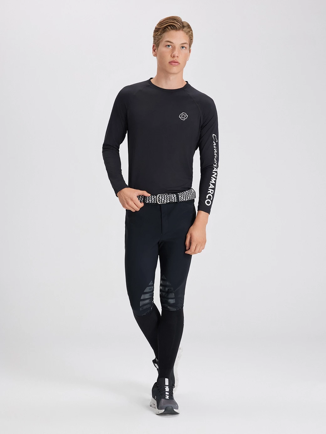 COPENHAGEN BLACK MEN'S LONG SLEEVE BASE LAYER 