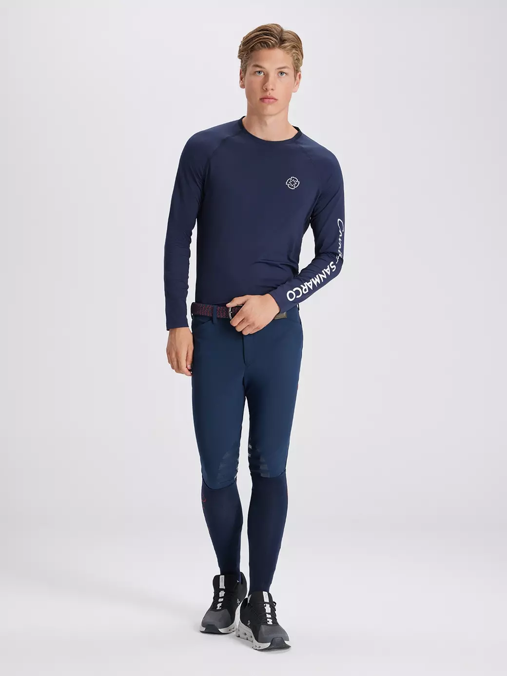 COPENHAGEN NAVY MEN'S LONG SLEEVE BASE LAYER 