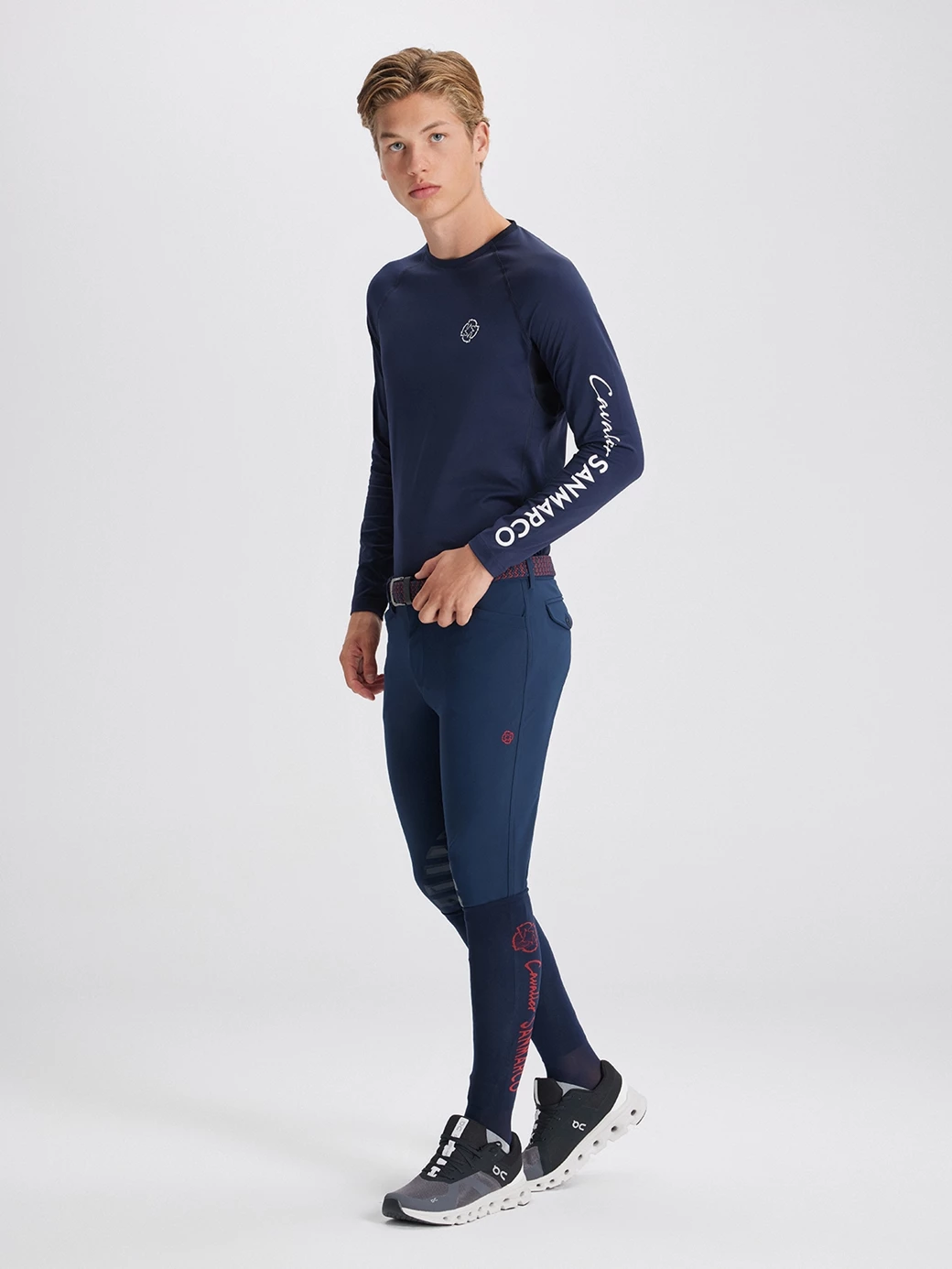 COPENHAGEN NAVY MEN'S LONG SLEEVE BASE LAYER 