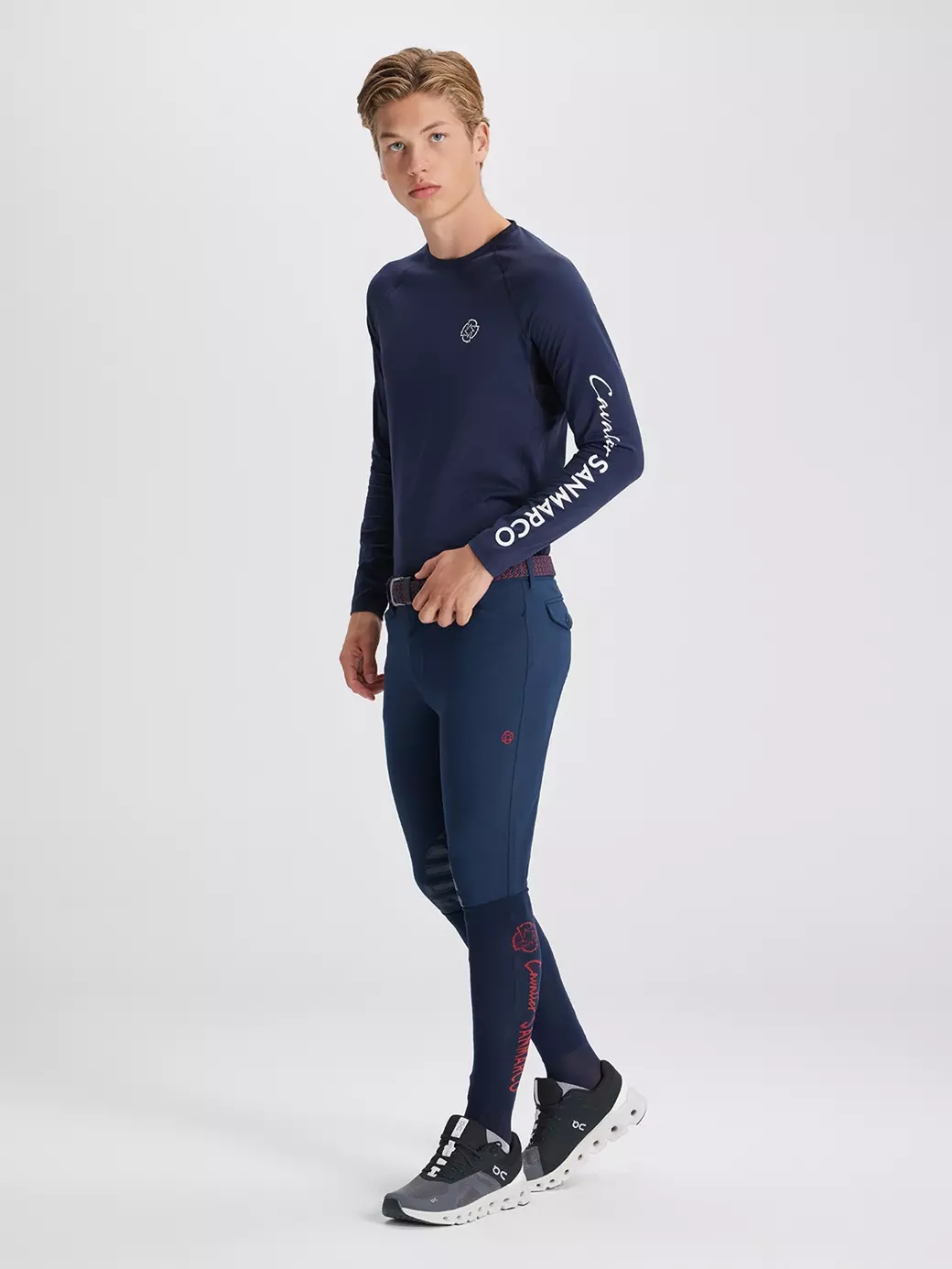 COPENHAGEN NAVY MEN'S LONG SLEEVE BASE LAYER 