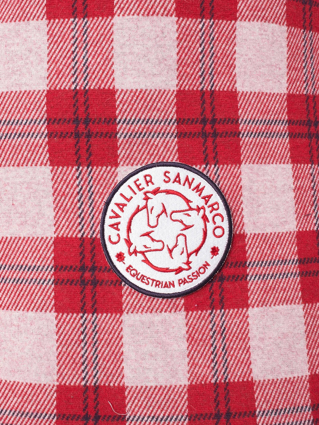DUBLIN MULTI-COLOR CHECK/NAVY COOLER BLANKET