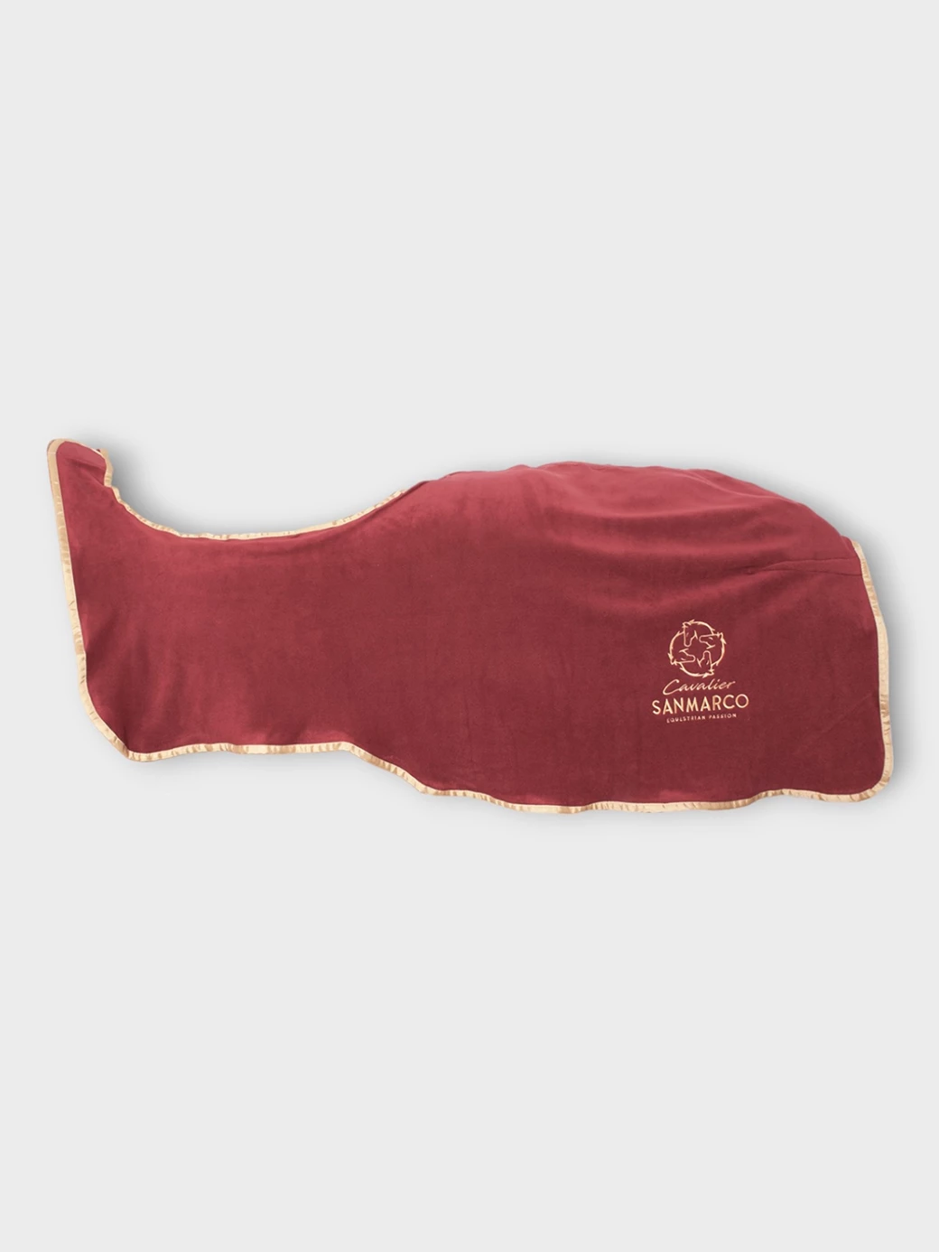 FLEECE-XP BORDEAUX/GOLD PONY - FLEECE EXERCISE SHEET