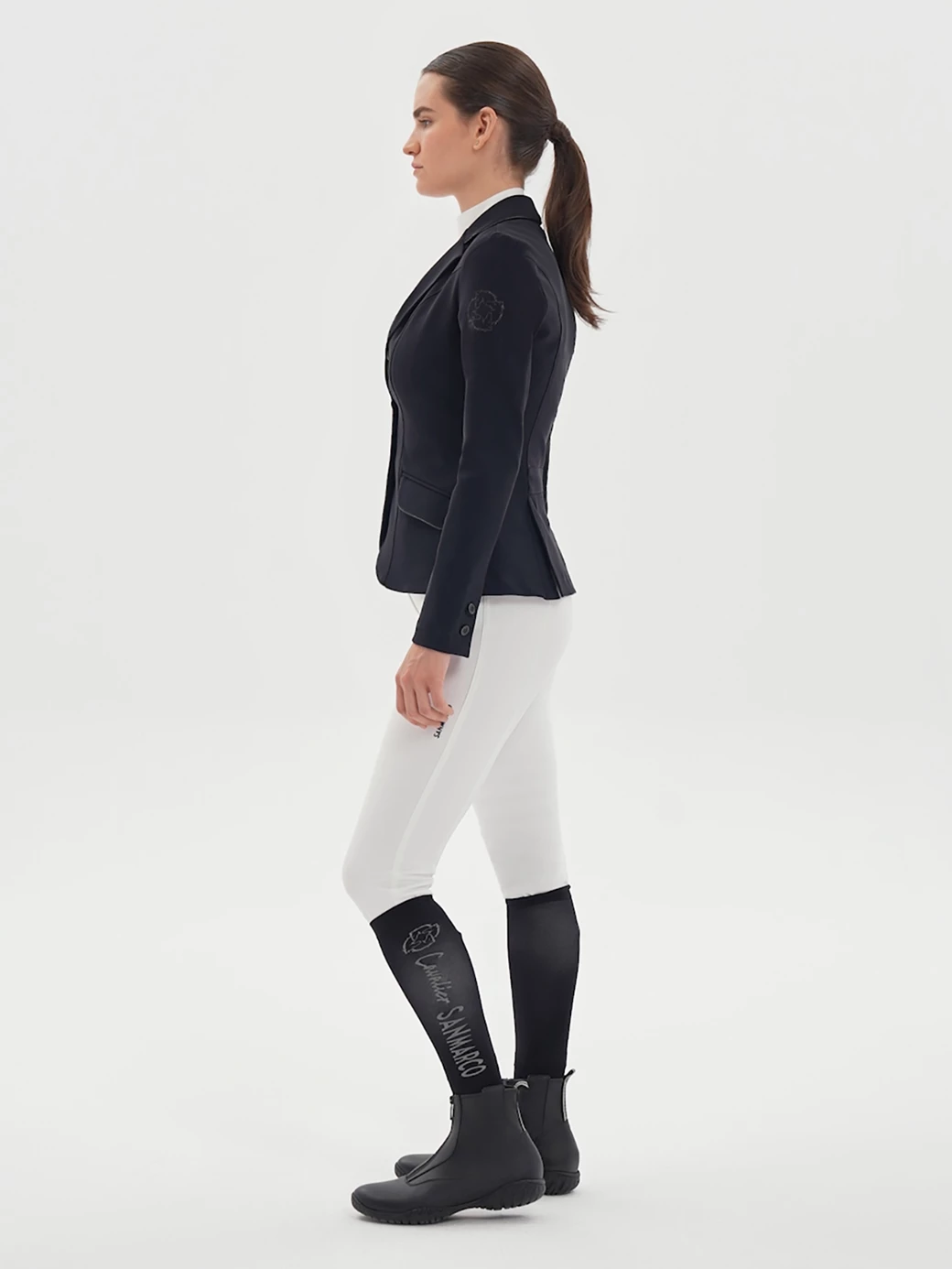 GORLA MINORE BLACK WOMEN'S PRO COMPETITION JACKET 