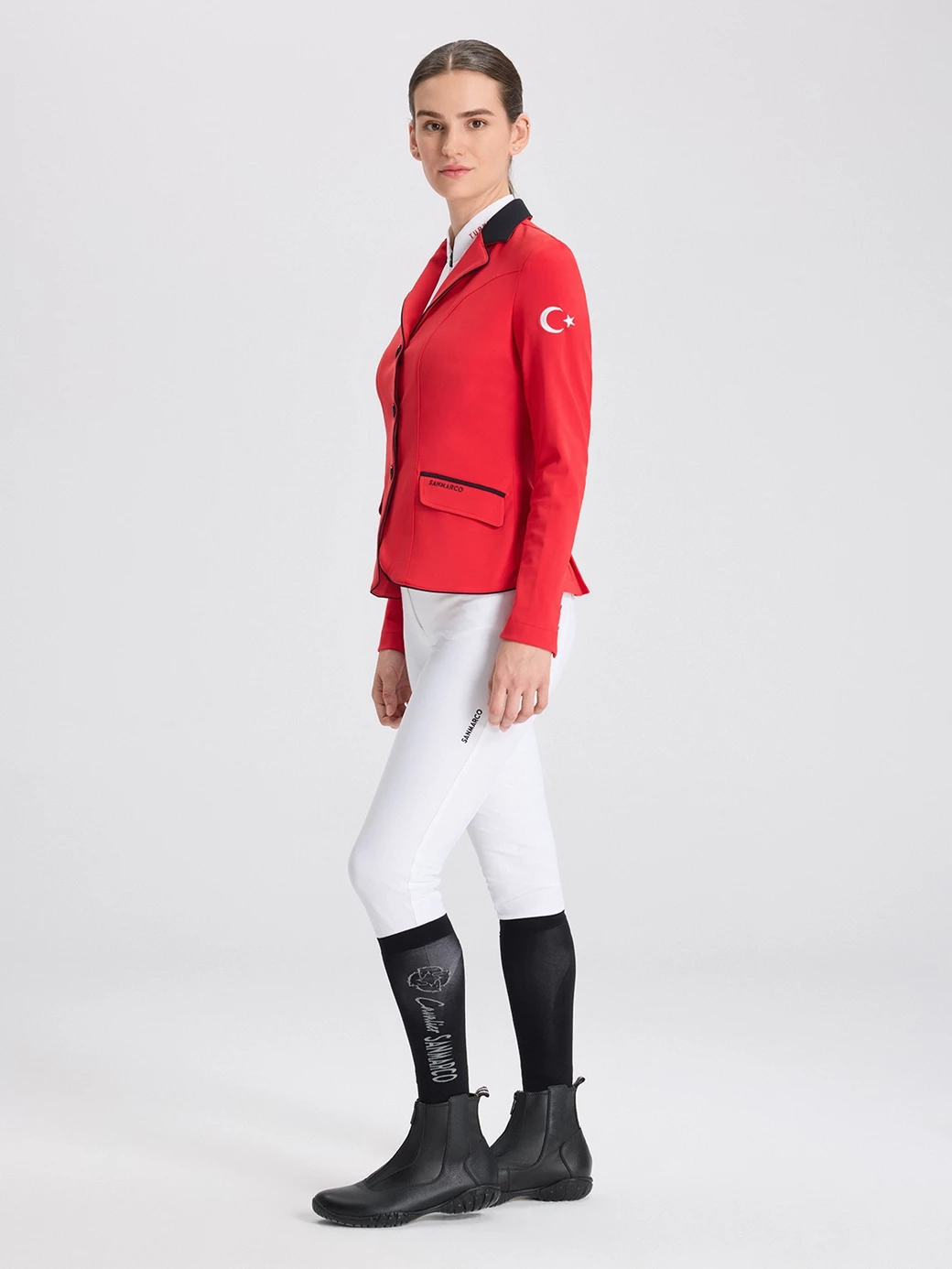 GORLA MINORE-TBF RED WOMEN'S PRO COMPETITION JACKET X TEAM TÜRKİYE 