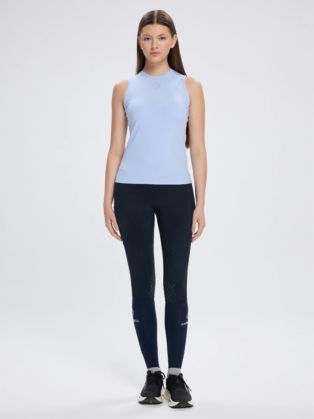 IBIZA CELESTIAL BLUE WOMEN'S SLEEVELESS T-SHIRT 