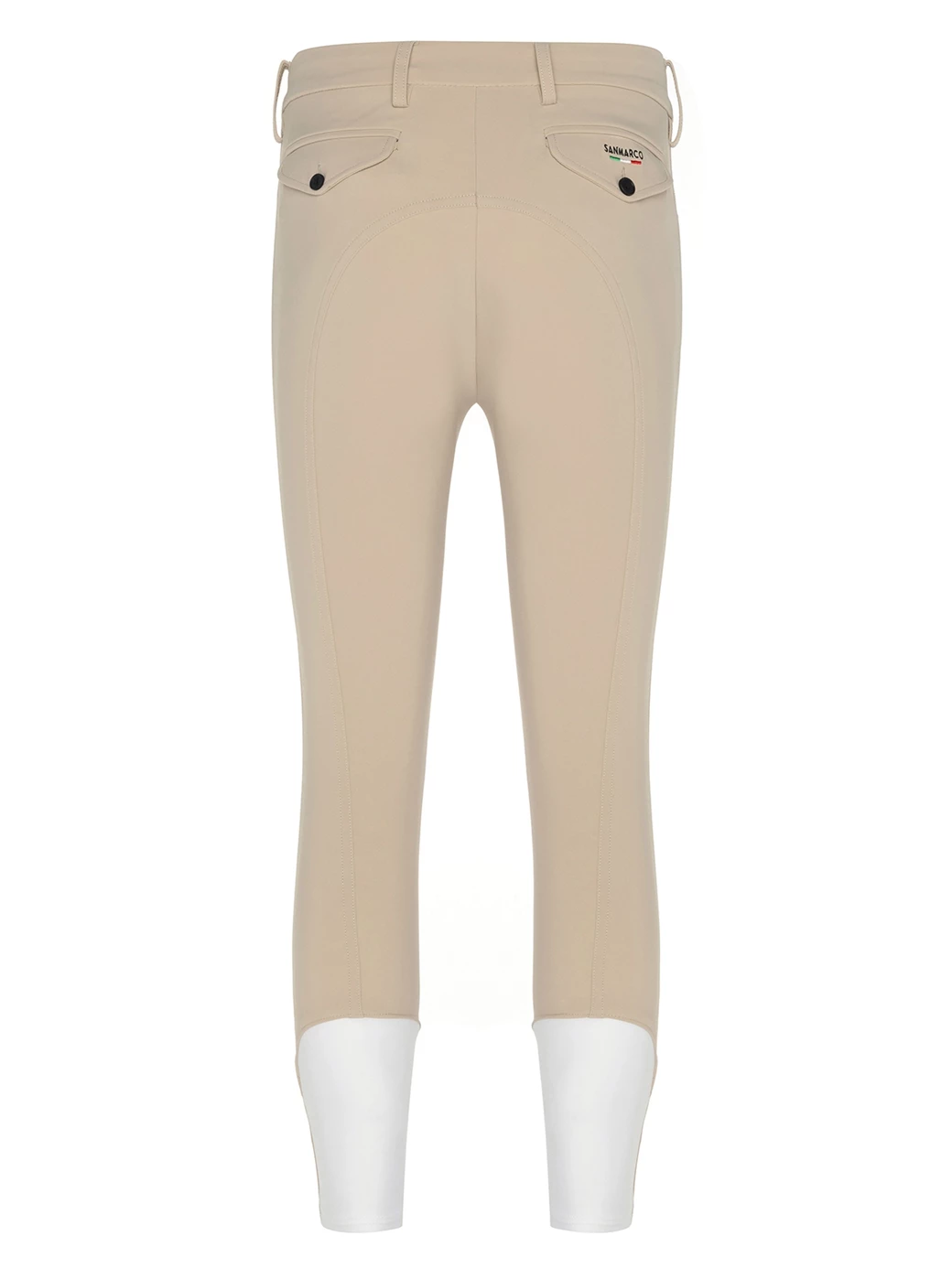 LEONARDO BEIGE MEN'S KNEE GRIP PRO BREECHES 