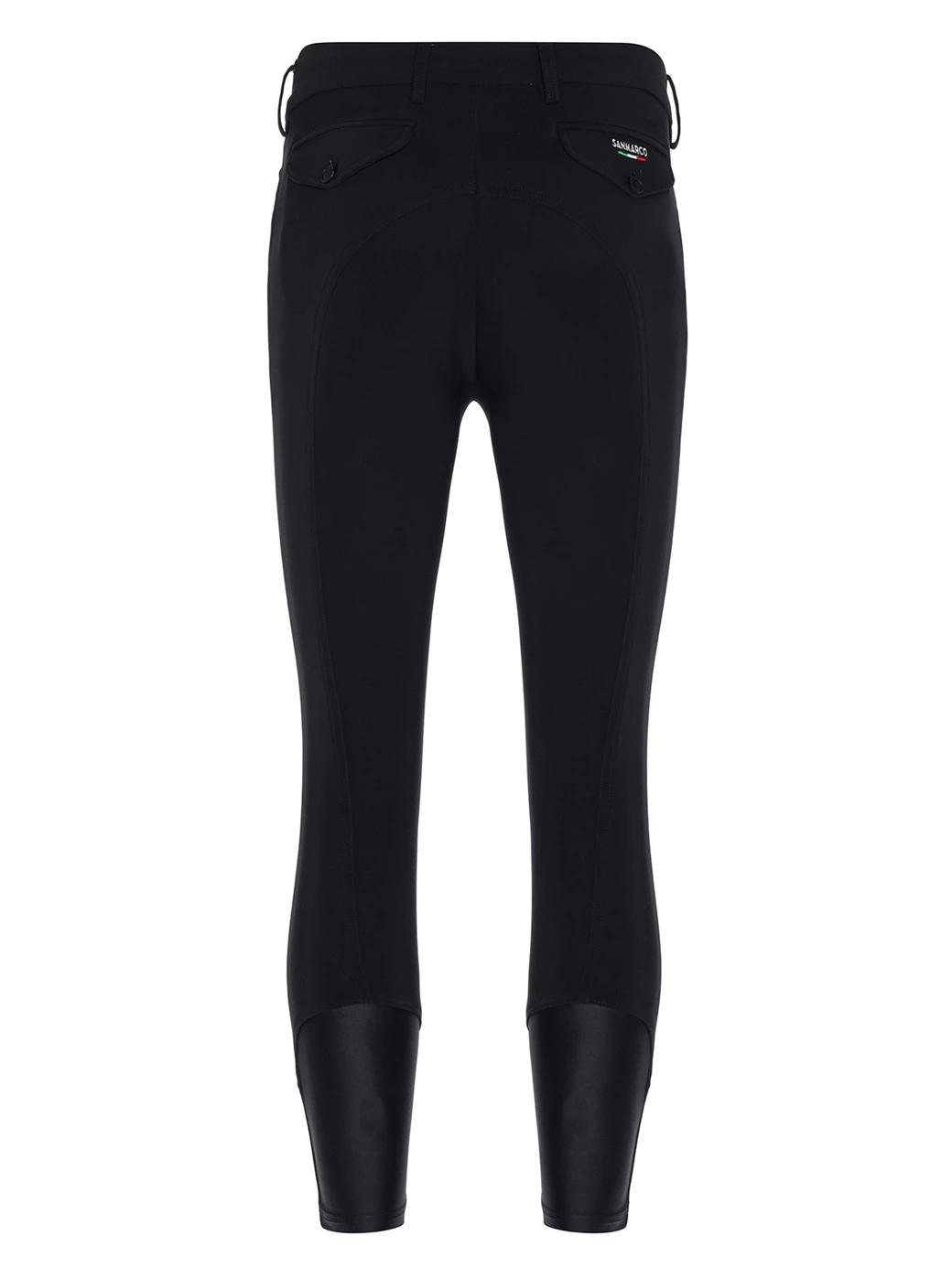 LEONARDO BLACK MEN'S KNEE GRIP PRO BREECHES 