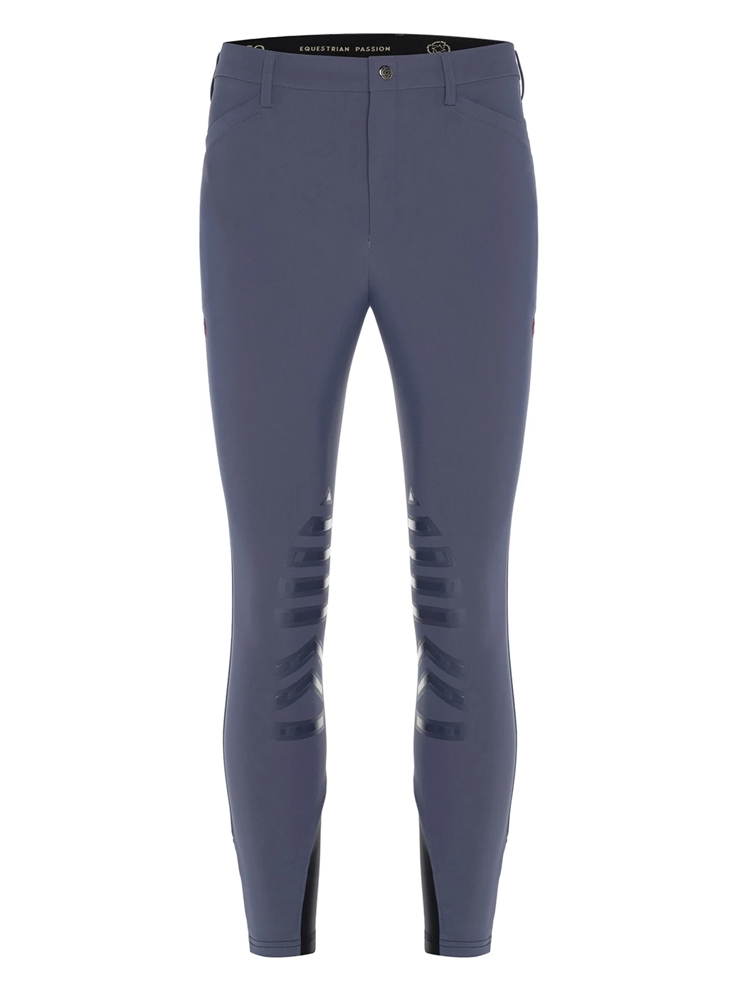 LEONARDO STORM GRAY MEN'S KNEE GRIP PRO BREECHES
