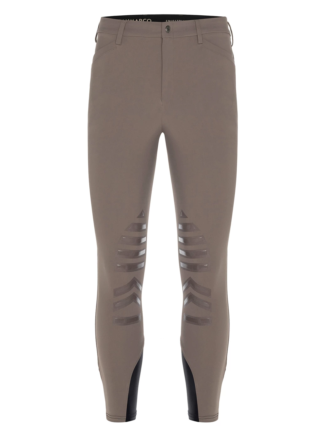 LEONARDO TAUPE MEN'S KNEE GRIP PRO BREECHES