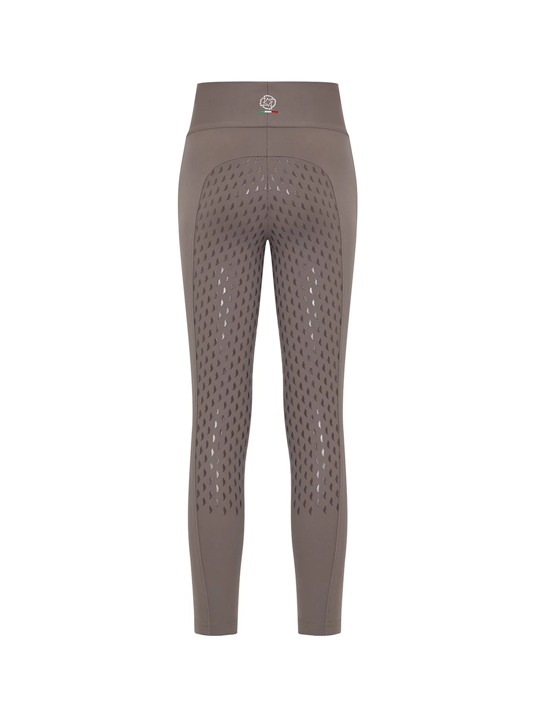 LUNA TAUPE GIRL'S FULL GRIP PRO LEGGINGS
