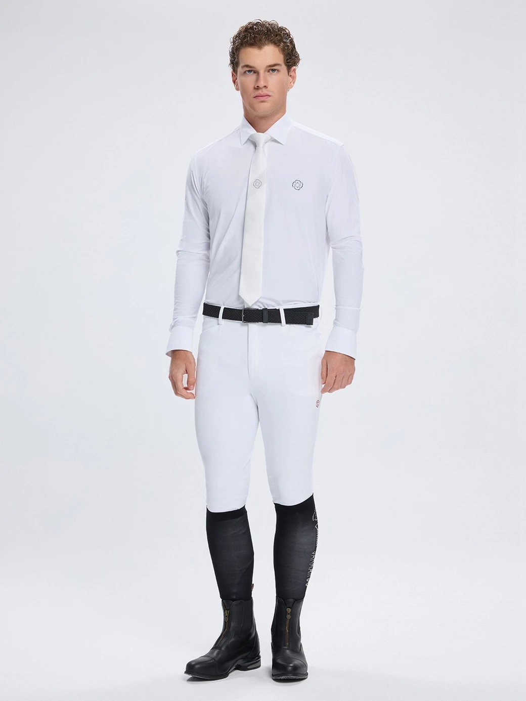 MILANO WHITE CAMICIA DA CONCORSO PER UOMO MANICA LUNGA COLLO FRANCESE 