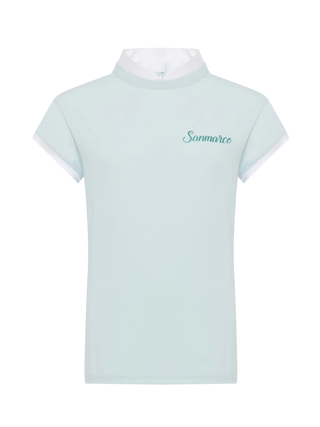 PADOVA-JR MINT GIRL'S COMPETITION POLO SHORT SLEEVE