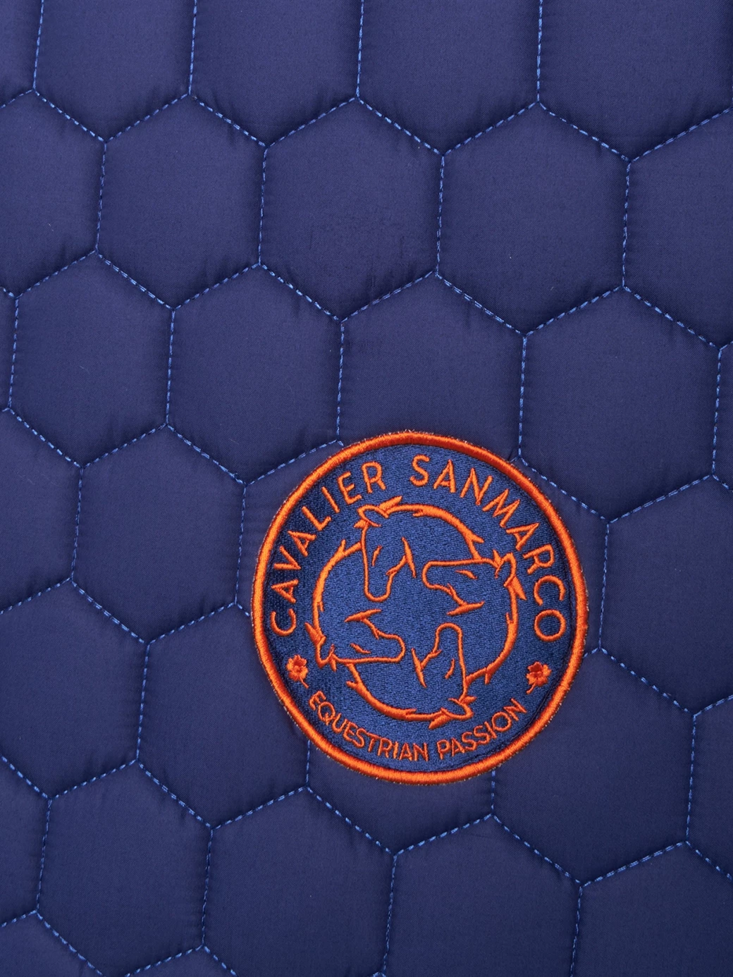 PARIS ELECTRIC BLUE HONEYCOMB SADDLE PAD