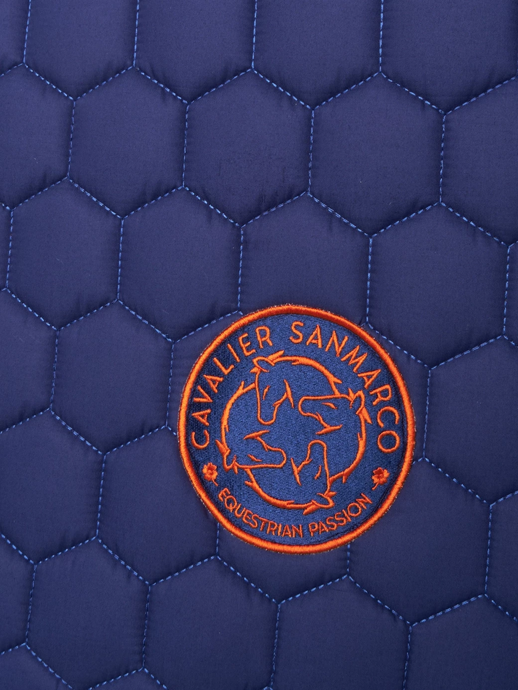 PARIS ELECTRIC BLUE HONEYCOMB SADDLE PAD 