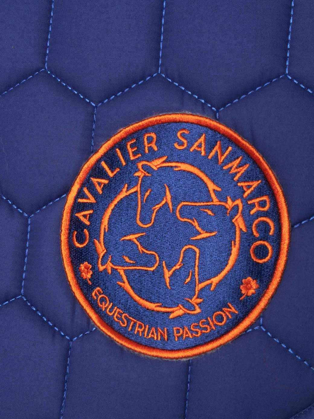 PARIS-P ELECTRIC BLUE PONY - HONEYCOMB SADDLEPAD