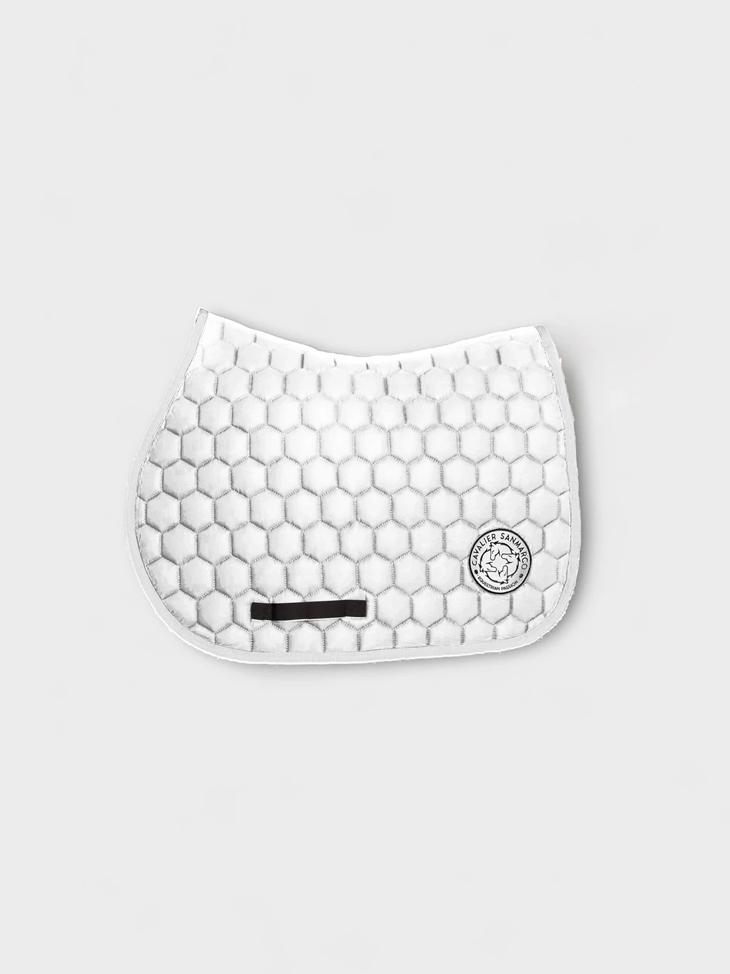 PARIS WHITE HONEYCOMB SADDLE PAD 