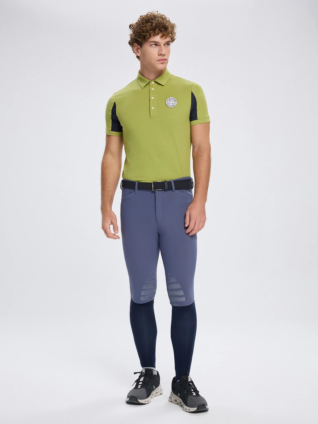 SAN DIEGO PISTACHIO GREEN MEN'S TECH TRAINING POLO SHORT SLEEVE 