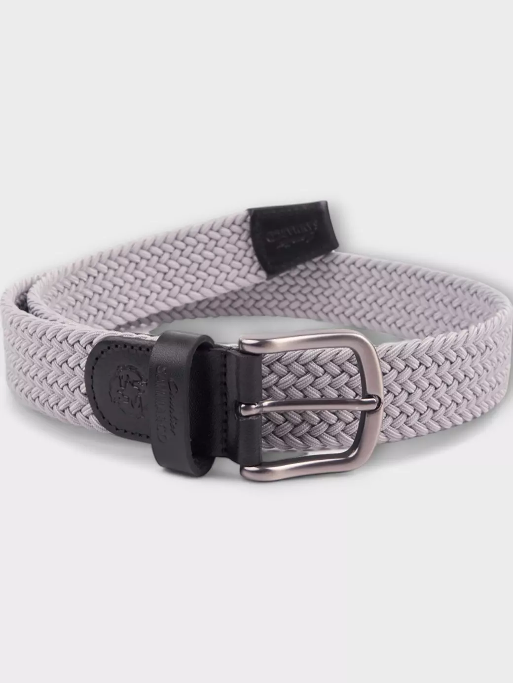 SANTORINI LIGHT GRAY ÖRGÜ KEMER