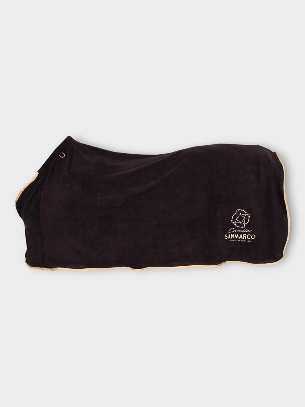 TORONTO-P BLACK/GOLD PONY - FLEECE BLANKET