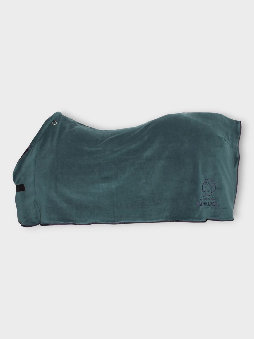 TORONTO-P GREEN/NAVY FLEECE BLANKET
