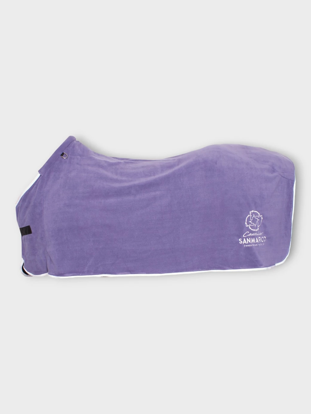 TORONTO-P LILAC/WHITE PONY - FLEECE BLANKET
