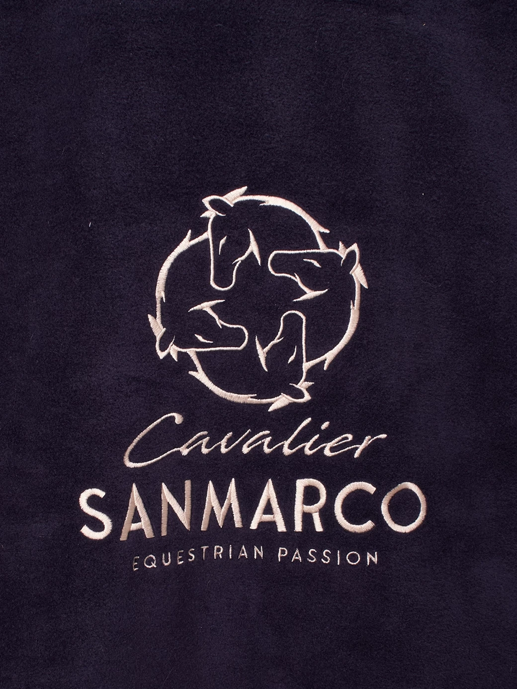 TORONTO-P NAVY/GOLD PONY - FLEECE BLANKET