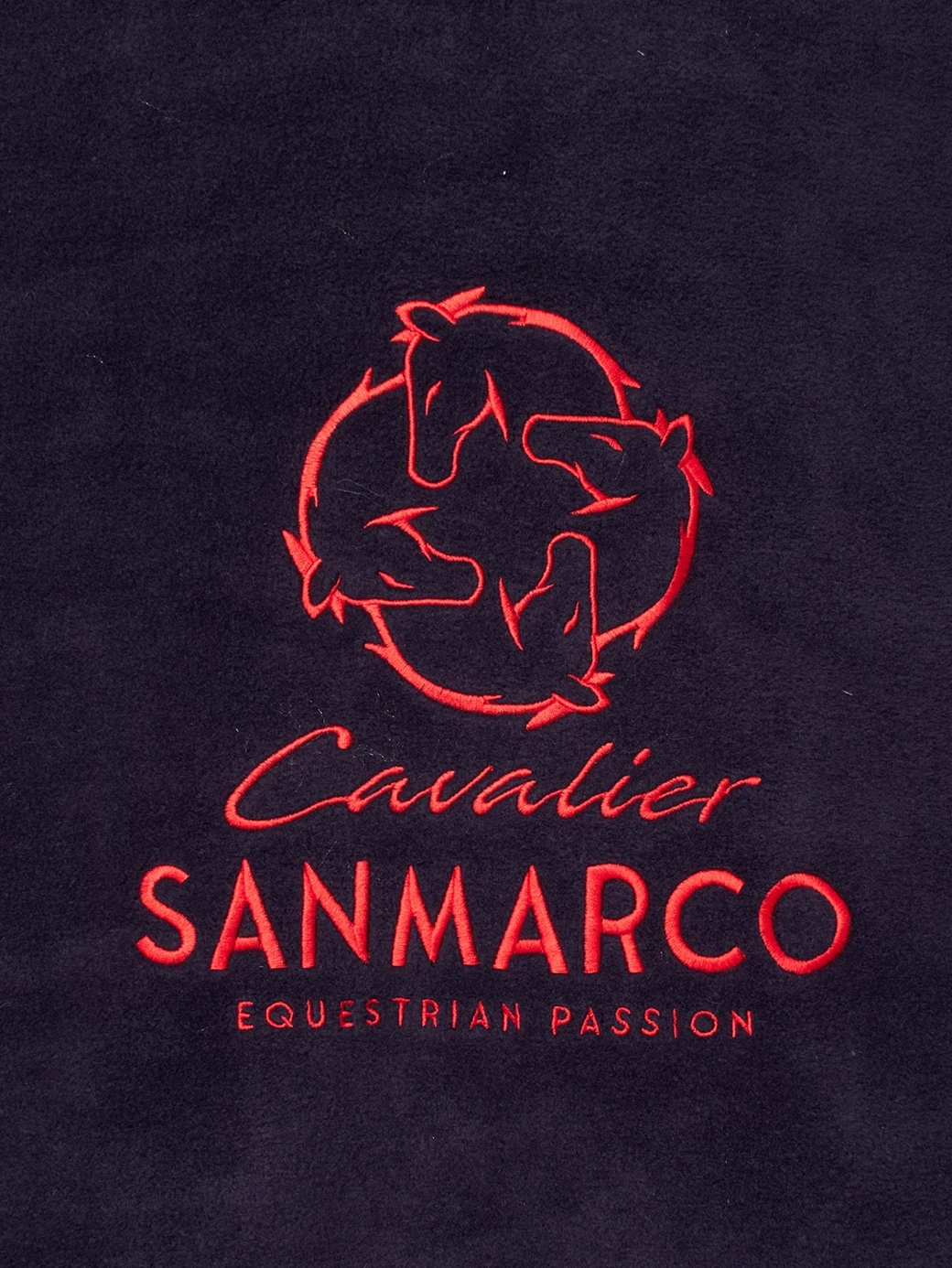 TORONTO-P NAVY/RED PONY - FLEECE BLANKET