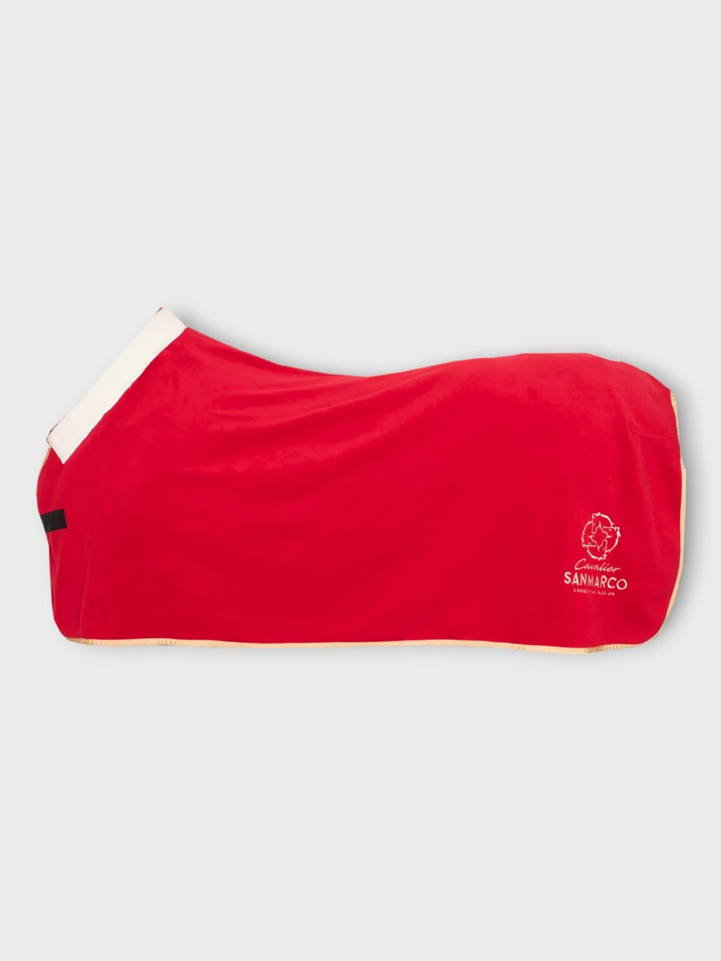 TORONTO-P RED/WHITE PONY - FLEECE BLANKET