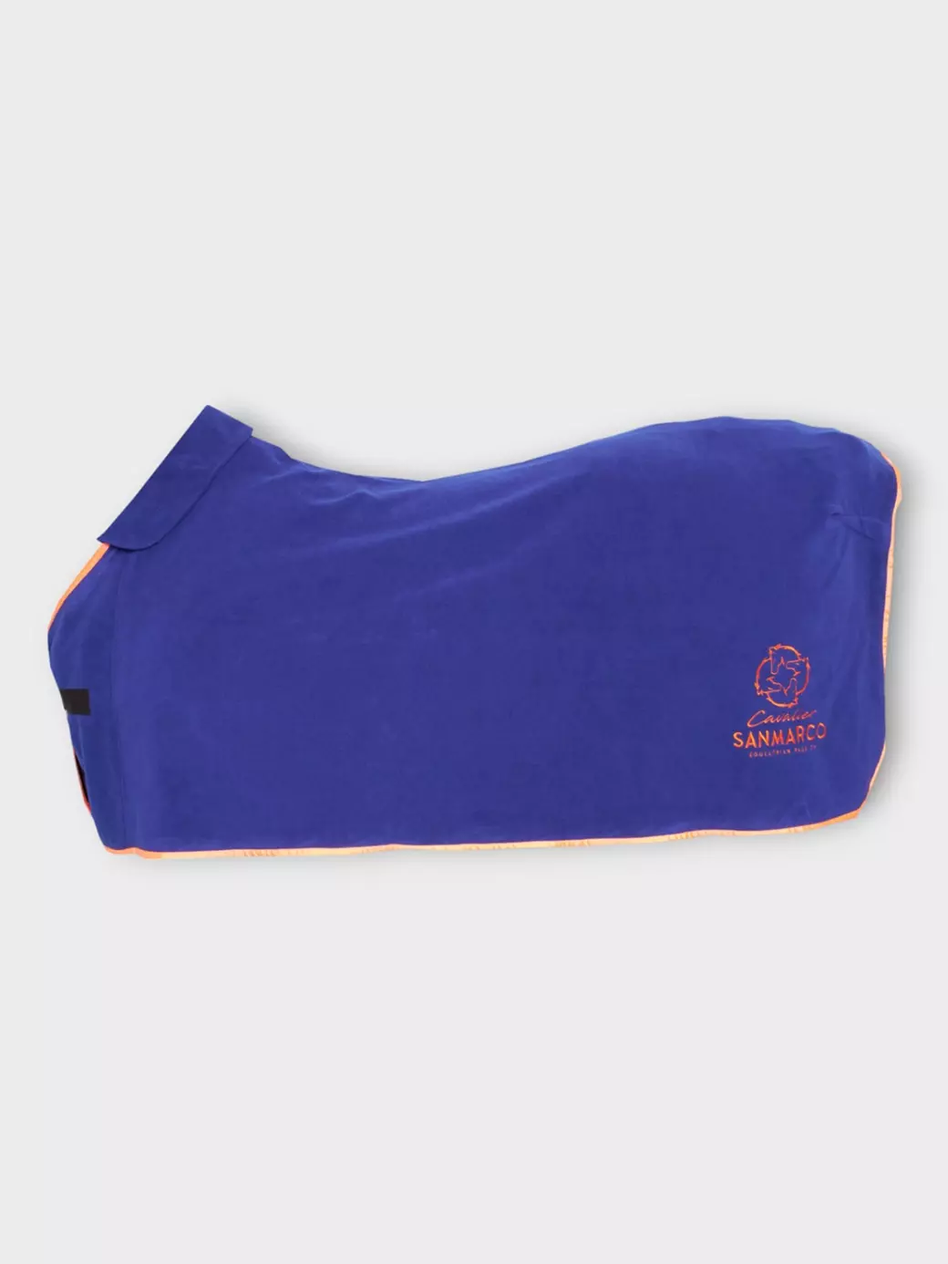 WINDSOR ELECTRIC BLUE/ORANGE YAKALI POLAR BLANKET