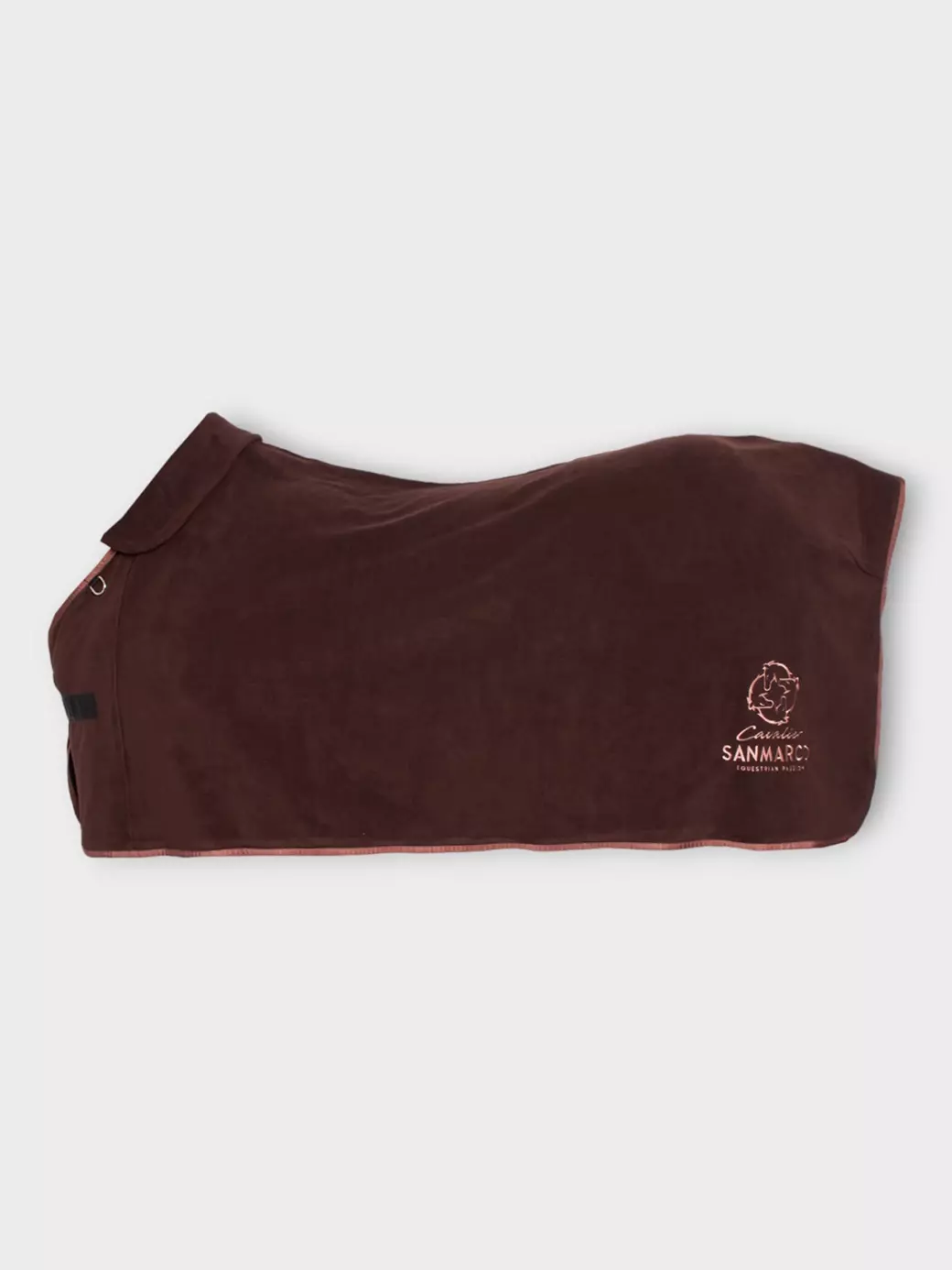 WINDSOR-P BROWN/ROSE GOLD YAKALI PONY POLAR BLANKET