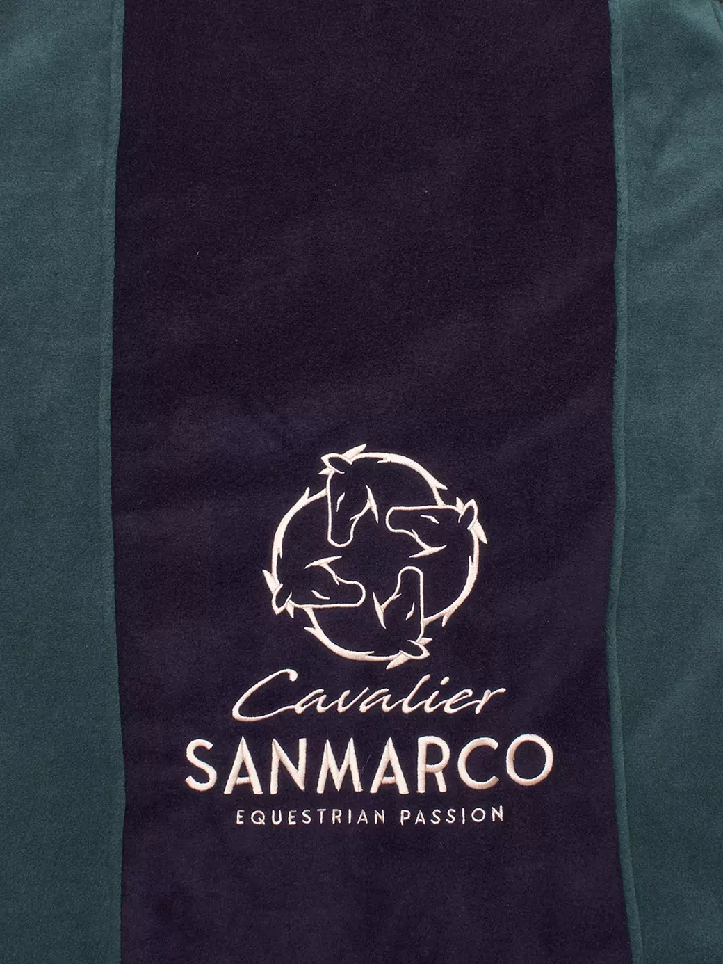 YORK GREEN/NAVY ÇİFT RENK POLAR BLANKET