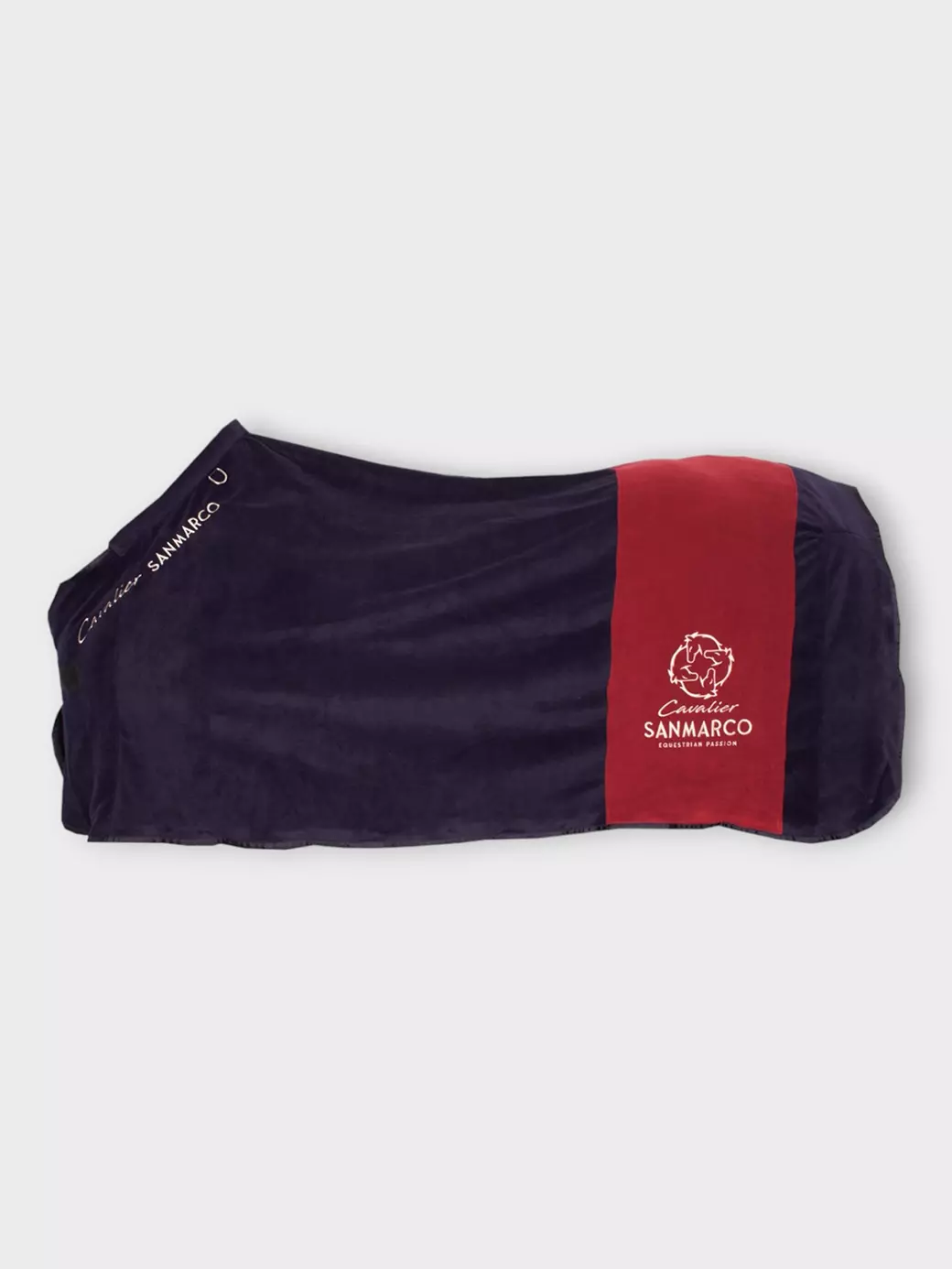 YORK NAVY/BORDEAUX ÇİFT RENK POLAR BLANKET