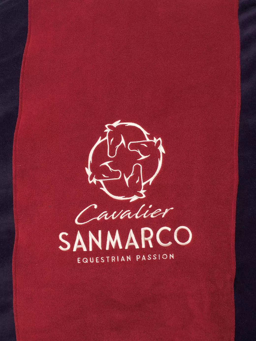 YORK NAVY/BORDEAUX ÇİFT RENK POLAR BLANKET