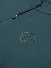 ASPEN GREEN MAGILETTA DONNA MANICA LUNGA QUARTER ZIP