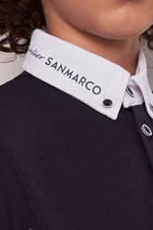POLO DA CONCORSO RAGAZZO M/L   -   KIDS BOY   NAVY/WHITE