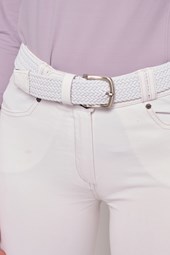 CINTURA ELASTICA   -   ADULTS UNISEX   WHITE/WHITE