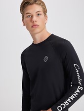 COPENHAGEN BLACK MAGLIETTA MANICA LUNGA DA UOMO