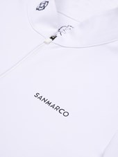 ENZA WHITE POLO DA CONCORSO DONNA MANICA CORTA
