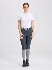 ENZA WHITE POLO DA CONCORSO DONNA MANICA CORTA