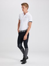 ENZO WHITE POLO DA CONCORSO UOMO MANICA CORTA