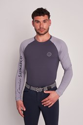 MAGLIETTA M/L DA UOMO   -   MEN   DARK GRAY/LIGHT GRAY
