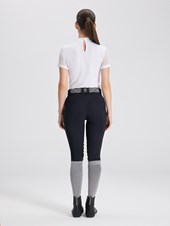 VERONA WHITE POLO DA CONCORSO DONNA MANICA CORTA