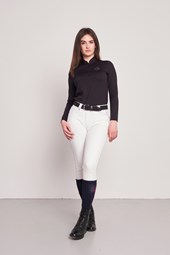 MAGILETTA DONNA M/L QUARTER ZIP   -   WOMEN   BLACK/BLACK