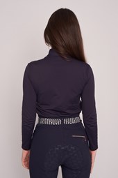 MAGILETTA DONNA M/L QUARTER ZIP   -   WOMEN   NAVY/NAVY